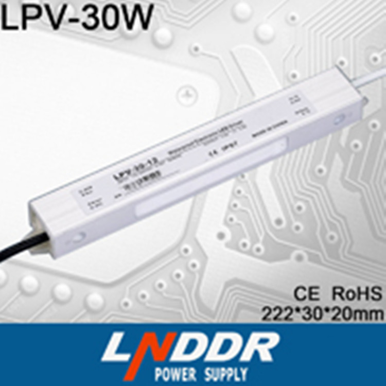 生產(chǎn)供應(yīng)30W-12V防水開(kāi)關(guān) 電源  2年質(zhì)保 12V30W防水 電源