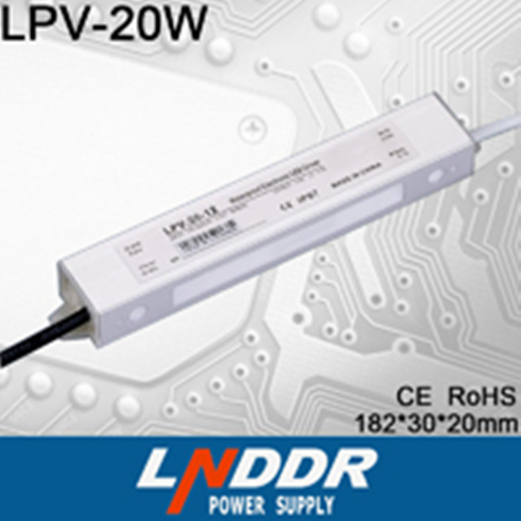 生產(chǎn)供應(yīng) 20W-24V防水開(kāi)關(guān)電源 LED防水開(kāi)關(guān)電源 24V20W防水電源